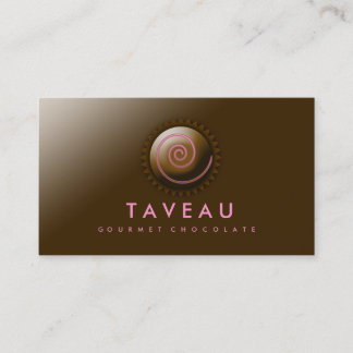 Carte De Visite chocolat du gourmet 311-Upscale