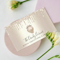 Chocolat Fraise Confection Parties scintillant d'o