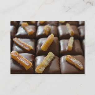 Carte De Visite Chocolatier Chocolat Bon Bon Bonbons Boutique de b