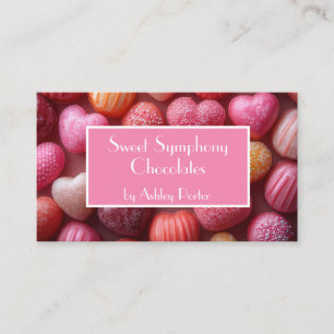 Carte De Visite chocolats doux Pâtisserie