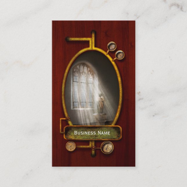 Carte De Visite Chrétien - Père céleste (Devant)