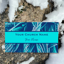 Christian Church Pastor Moderne Turquoise Nature
