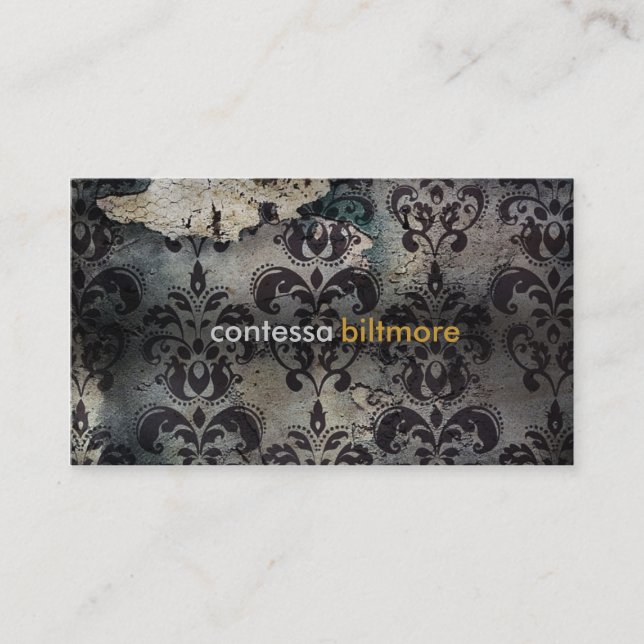 Carte De Visite CHROMATOGRAPHIE GAZEUSE | Contessa captivant (Devant)