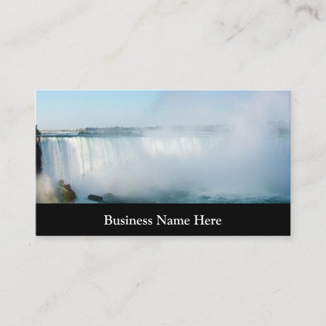 Carte De Visite Chutes Niagara (Devant)