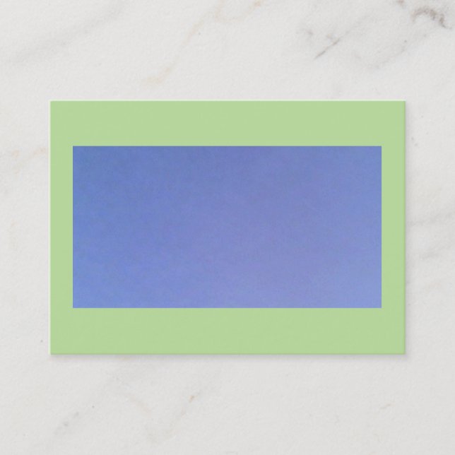 Carte De Visite Ciel uni multicolore bleu (Devant)