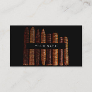 Carte De Visite Cigares Habana Cubain Vip Noir