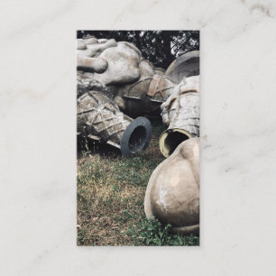 Carte De Visite cimetière de fibre de verre cônes de crème glacée