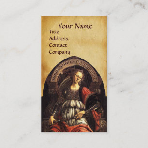 CARTE DE VISITE CIOTS DE RENAISSANCE ANTIQUE 11 PARCHEMENT FORTITU