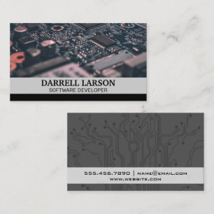Carte De Visite Circuit Board Technologie