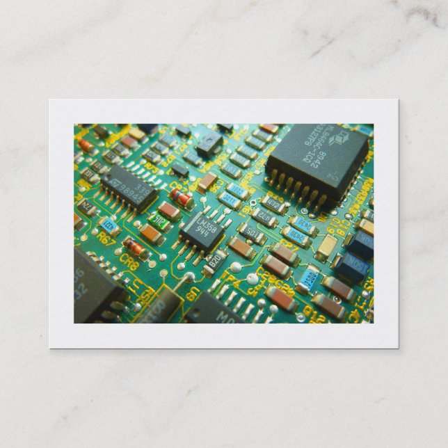 Carte De Visite Circuitrie (bordé) (Devant)