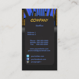 Carte de visite City Scapes