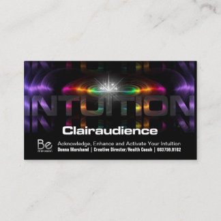 Carte De Visite Clairaudience - Défi Perspective 21 jours