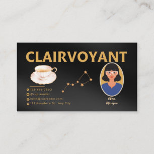 Carte De Visite clairvoyant