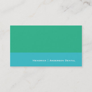 Carte de visite classique pour le Dental, autre.