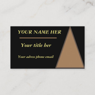 Carte de visite classique quatre votre entreprise