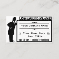 Classique victorien vintage de monsieur