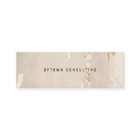 Classy Modern Gold Foil Business Card