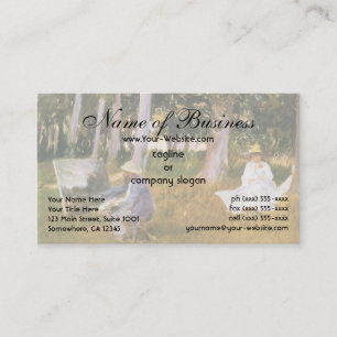 Carte De Visite Claude Monet peignant, Bordure d'un bois par Sarge