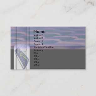 Carte de visite clavier