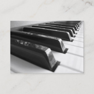 Carte De Visite Clavier B&W, Mini Photo