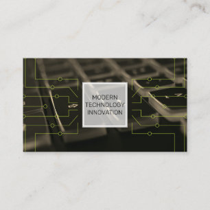 Carte De Visite Clavier Coder Programmeur Développeur logici