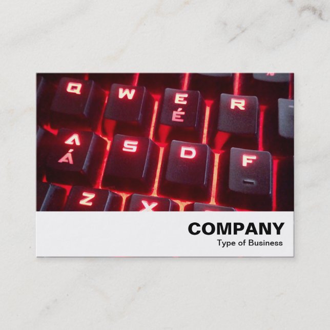 Carte De Visite Clavier lumineux (Devant)