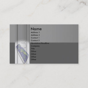 Carte de visite clavier n° 2