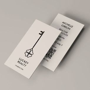 Carte De Visite Clé de l'indicateur de risque minimum pour courtie