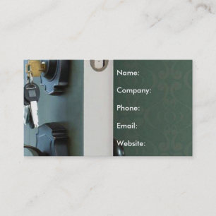 Carte De Visite Clé de porte Open House Immobilier