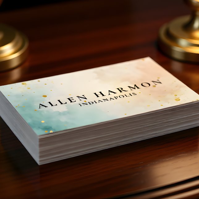 Carte De Visite Clean Minimal Custom Family Name | 5-Minute Edit (Créateur téléchargé)