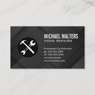 Carte De Visite Clés Marteaux Outils   Gestion de Propriété