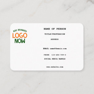 CARTE DE VISITE CLIENT SIMPLE CONTEMPORAIN PROPRE BLANC MODE