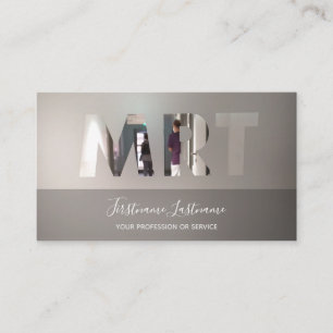 Carte De Visite Clinique de radiologie MRT et centre médical MRT