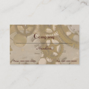 Carte de visite Clockwork