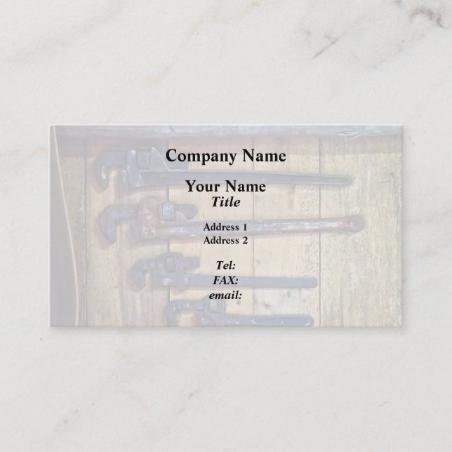 Carte De Visite Clôtures de singes (Devant)