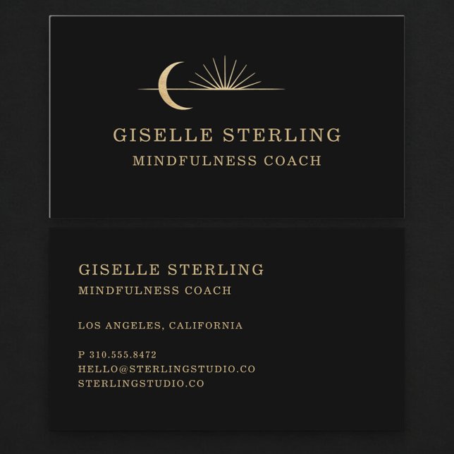 Carte De Visite Coach en pleine conscience (Créateur téléchargé)