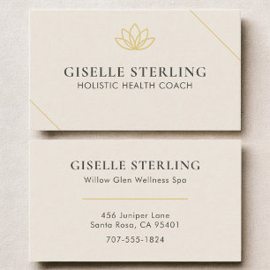 Carte De Visite Coach en santé holistique