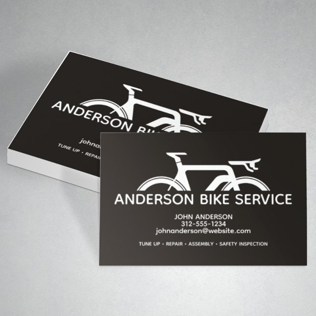 Carte De Visite Coaching de maintenance de réparation de vélos hau (Créateur téléchargé)