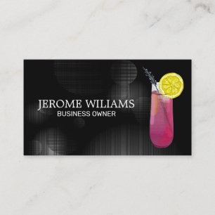 Carte De Visite Cocktail mixte
