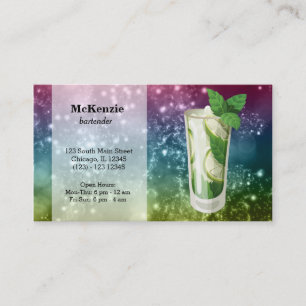 Carte De Visite Cocktails