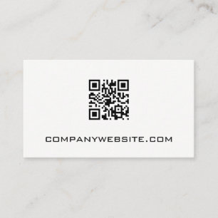 Carte De Visite Code QR