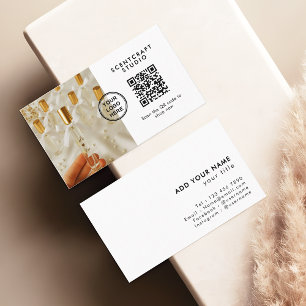 Carte De Visite Code QR de boutique en ligne minimaliste moderne