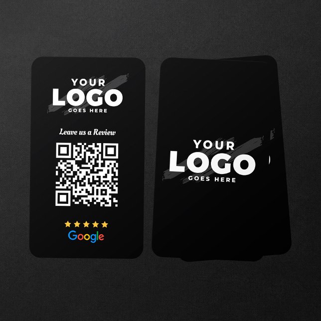 Carte De Visite Code QR de Google Avis Lien d'avis d'entreprise 5  (Créateur téléchargé)