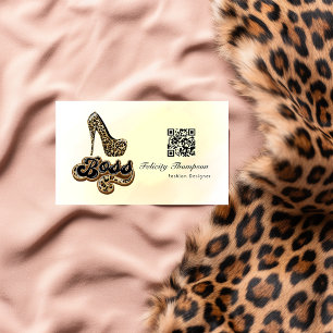 Carte De Visite Code QR de la patronne
