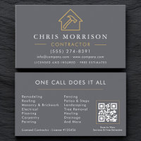 Code QR de la société de construction Gray