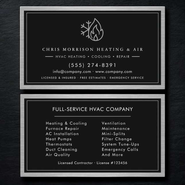 Carte De Visite Code QR de l'entrepreneur en CVC (Créateur téléchargé)