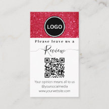 Code QR de Noël | Laissez-nous un avis