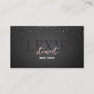 Carte De Visite Code QR de technologie de vernis minimaliste et él