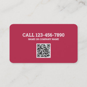 Carte De Visite Code QR détective de l'enquêteur privé