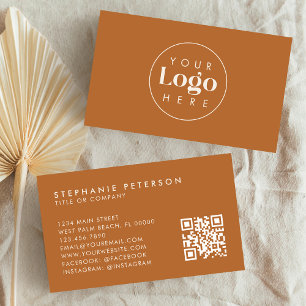 Carte De Visite Code QR du logo de la société personnalisée Terrac